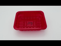 одноразовые салатные салатки из ПЭТ-ПП, свежие салатки из фруктов и тарелки с замороженным мясом