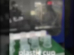 воздушный пластиковый стакан