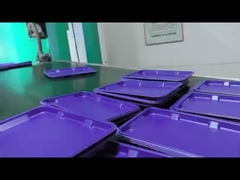 Фиолетовая емкость для блюд