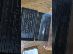 Набор модульных поддонов для посадки растений: поддонов для посадки + поддонов для посадки растений с отверстиями + прозрачное растение g