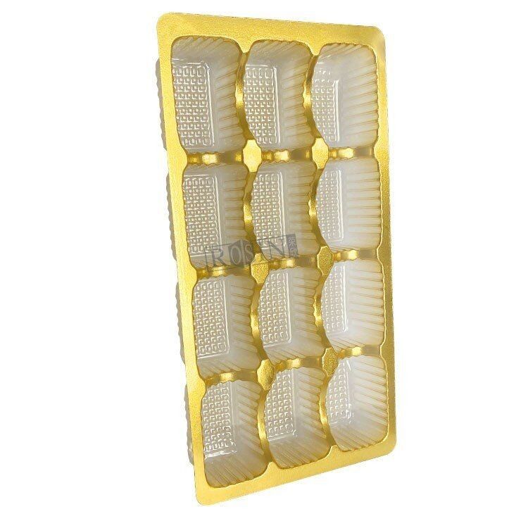 12 Çikolata Plastik Paketi Altın Çikolata Blister Paket Tablosu