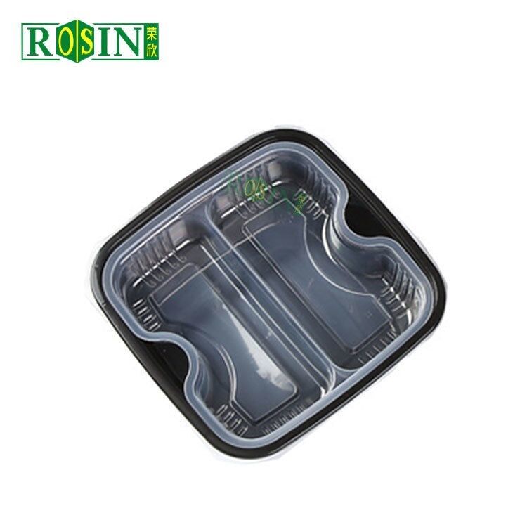 Customized Disposable Meal Prep Containers 2 Layer Snap On Lid For Hot Soup
