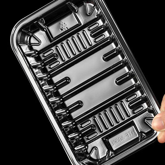 Tiệm siêu thị PET Blister Thẻ thực phẩm đông lạnh Thẻ thịt dùng một lần