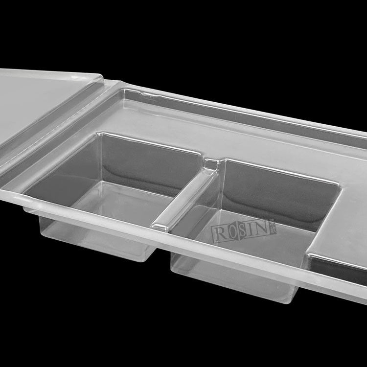Custom Clear Blister Transparent Food Packaging Blister Box Candy Clamshell Blister With Paper Card