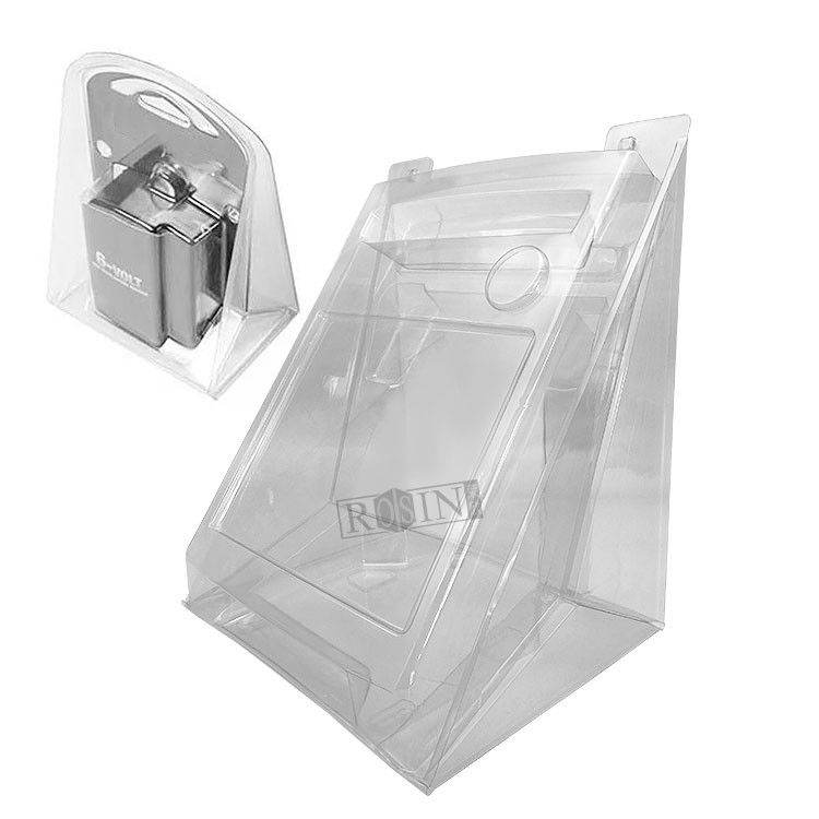 Large Blister Pack Plastic Clamshell Packaging Clear Insert Trays Folding Boxes