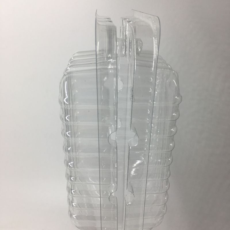 Custom Disposable Clamshell Plant Packaging Box Recyclable PET Plastic For Flower Craft Transportation Protection Plastic Box