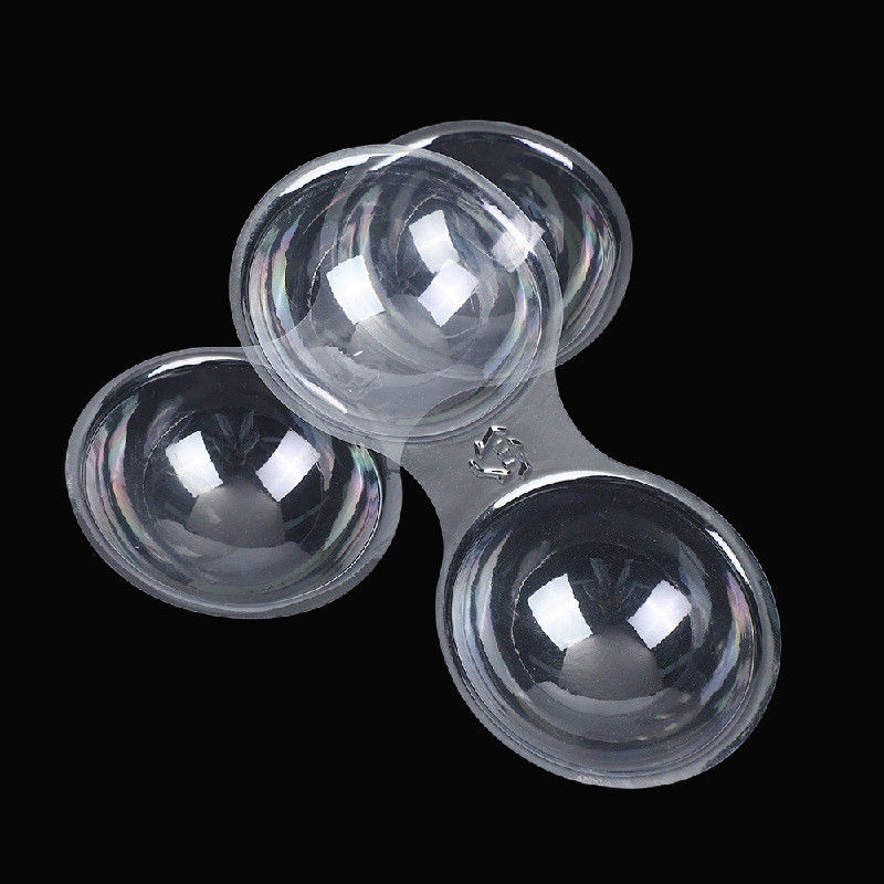 FDA Disposable Vacuum Formed Transparent Plastic PET PVC Plastic Hinge Clamshell Silicone Bra Underwear Support Packaging Tray