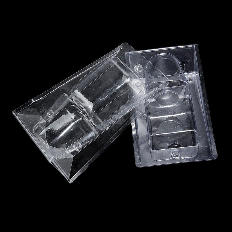 Custom Transparent Plastic Disposable Clamshell Flower Seedlings Transport Blister Pack For Flower Green Plants