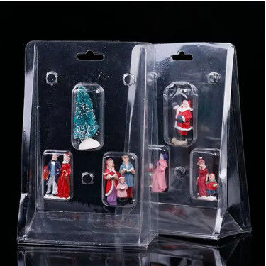Özel Plastik Evcil hayvanlar Açık Blister Tek kullanımlık Clamshell Paketleme aksiyon figürü gösterme kağıdı koruyucu blister clamshell 3.5 için gevşek aksiyon figürleri