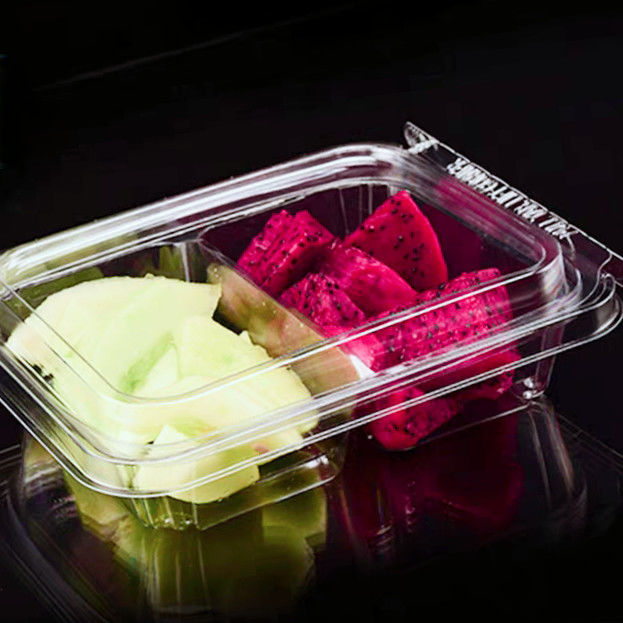 8oz 12oz 16oz 24oz 32oz 48oz Delikatessen Kutusu Açık Kapaklı Gıda Clamshell Kutusu Tek kullanımlık Meyve Paketleme Gıda Konteyneri