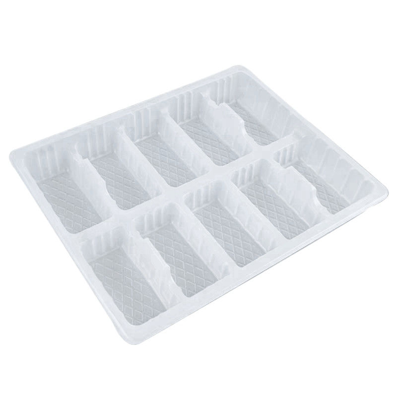 Clear Plastic Disposable Frozen Dumpling Tray PP Various Packaging 20 Packs Plastic Food Packaging Tray