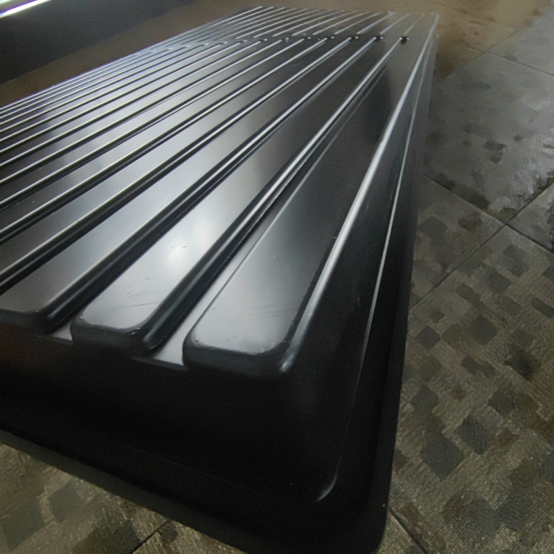Customized Black 1200 * 550 * 55CM Black 2.0 Thickness Flat Bottomed Plant Tray Manufacturer