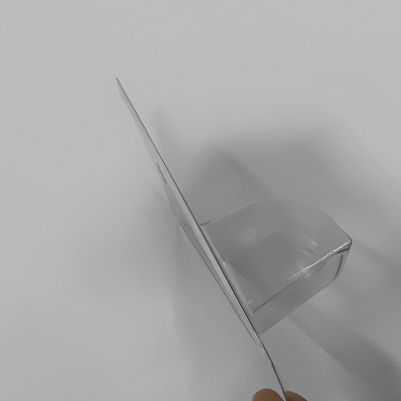 PET Folding Blister Packaging Bubble Shell Folding Blister Box Stationery Supplies Three Folding Blister Insert Card Blister