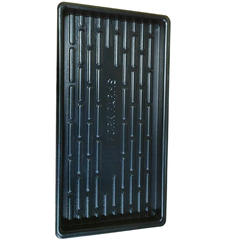 Customized reusable plastic PS black plastic greenhouse hydroponic plant planting seed water storage box