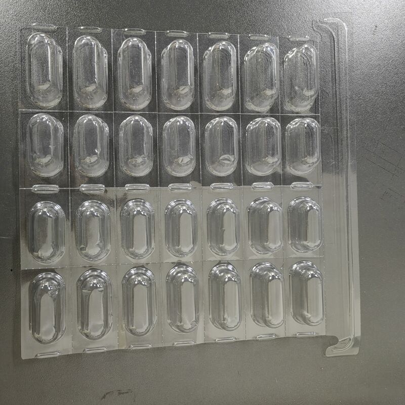Custom Disposable transparent weekly pill blister medication tray manufacturer